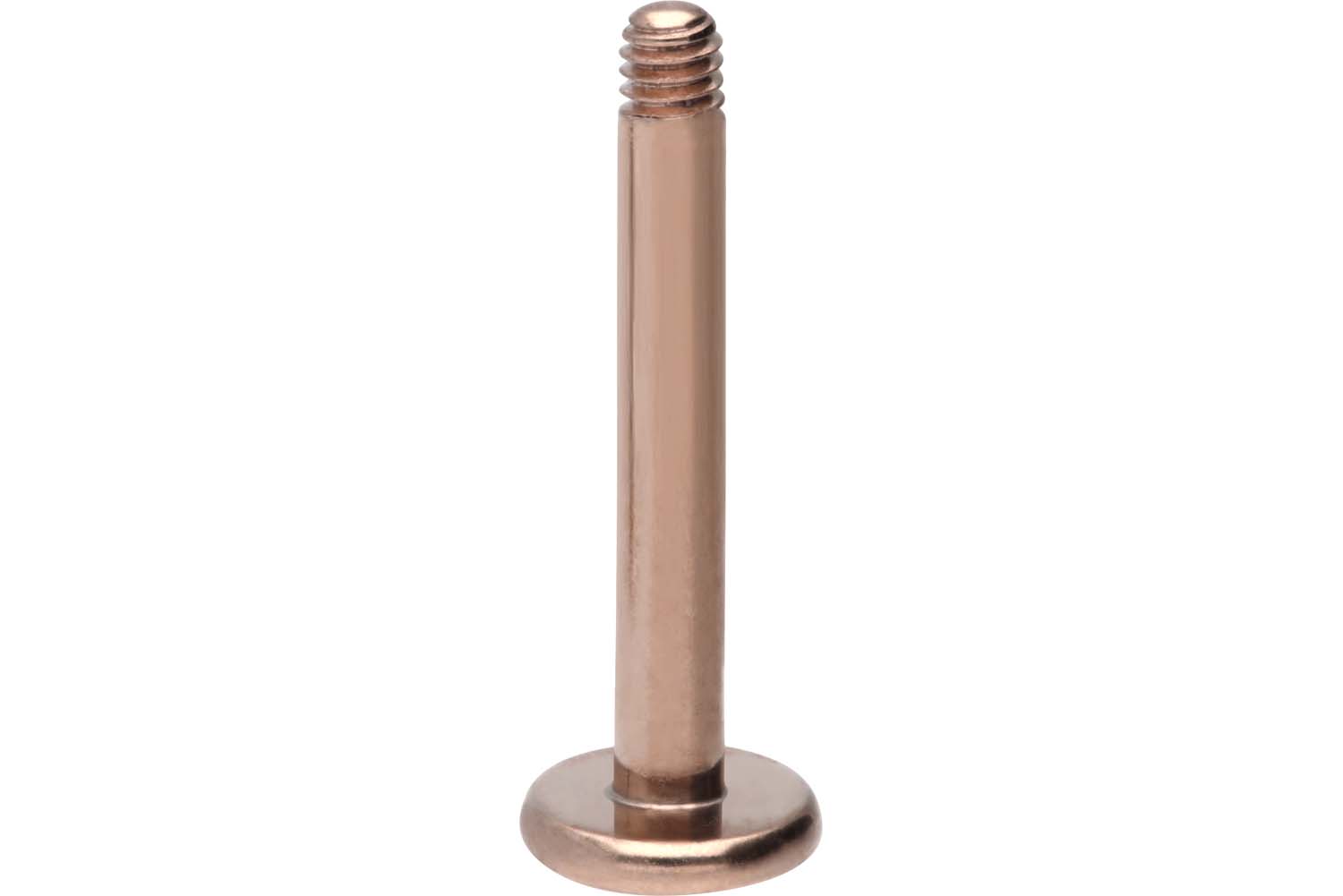 Chirurgenstahl Labret Piercing ohne Kugel